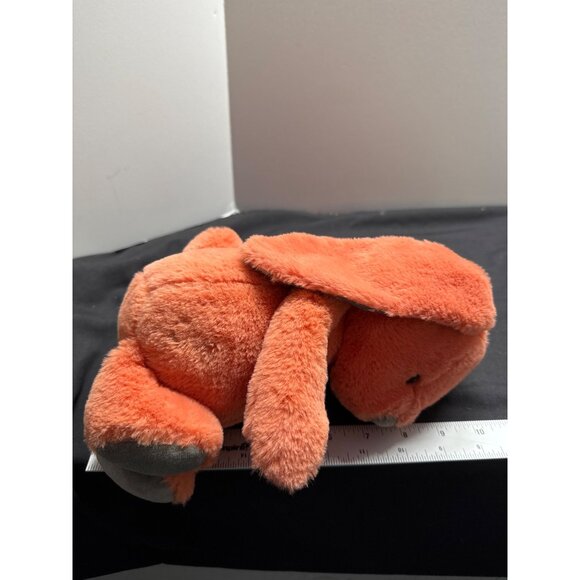 B Softie Orange Plush Bunny Stuffed Animal Toy By Battat 10" Soft Polyester Mate - Picture 6 of 8